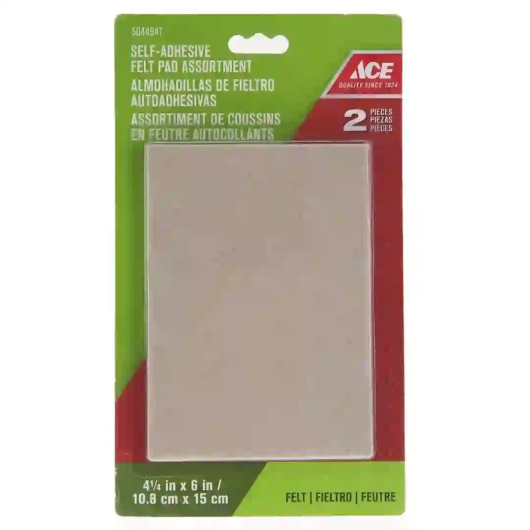 Ace Heavy Duty Felt Protective Guard Blankets (10.8 x 15.24 cm, Beige)