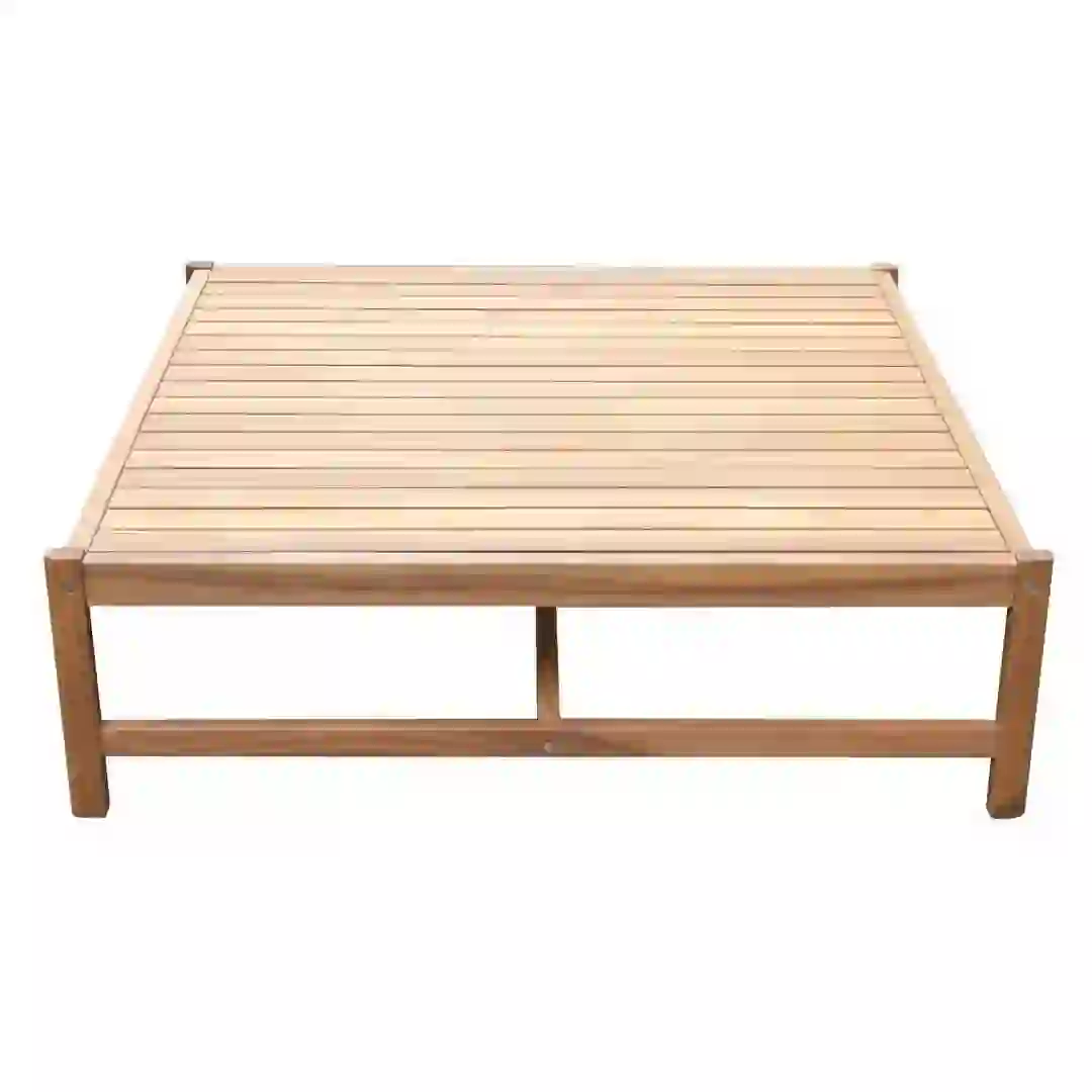 Ventura Acacia Wood Coffee Table (100 x 100 x 30 cm)