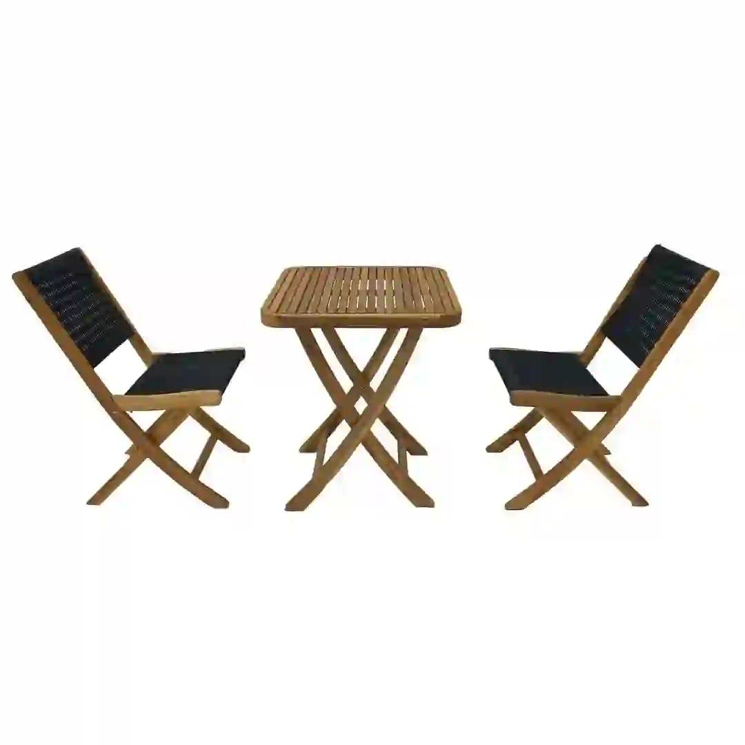 Monahans Acacia Wood Bistro Set Living Accent (3 Pc.)