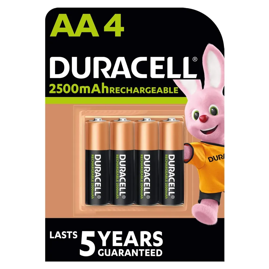 Duracell Rechargeable AA Battery (Pack of 4)